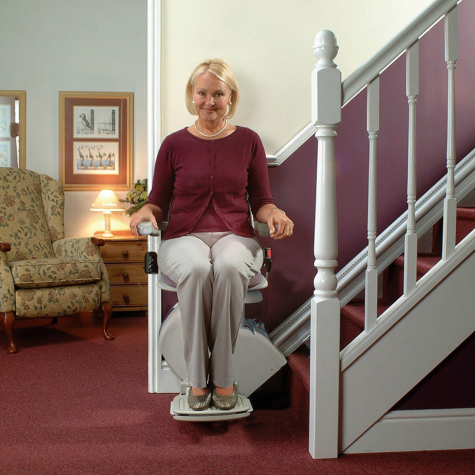 Santa Ana curved stair lift chair for elderly