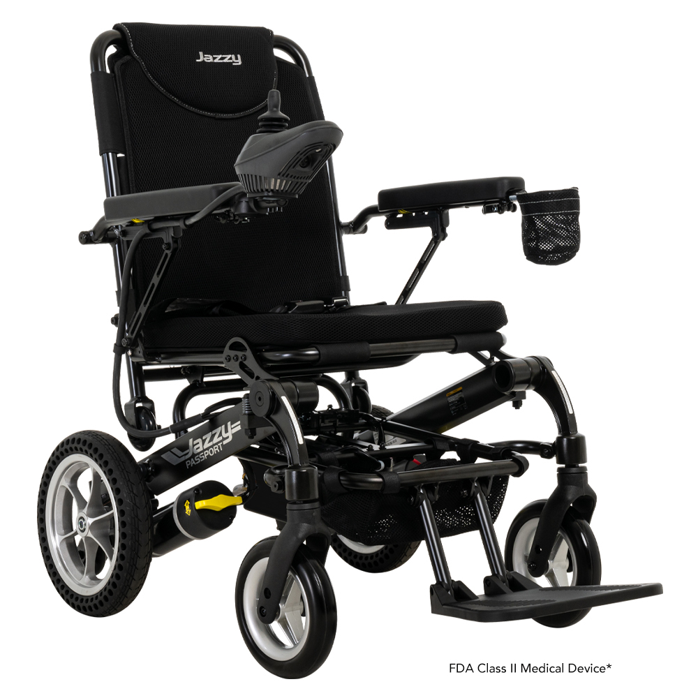 Santa-Ana motorized power wheelchair by pride jazzy select air 2 passport gochair