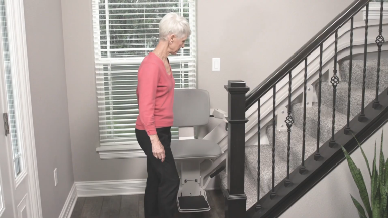 Bruno Elite curved stair lift