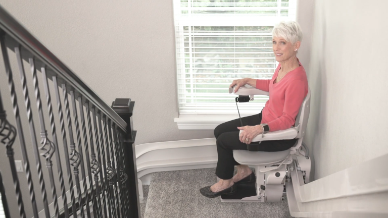 Bruno Elite curved stair lift