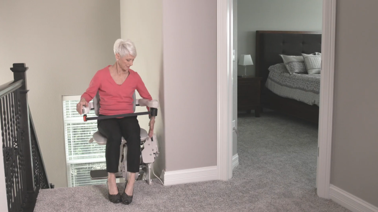 Bruno Elite curved stair lift