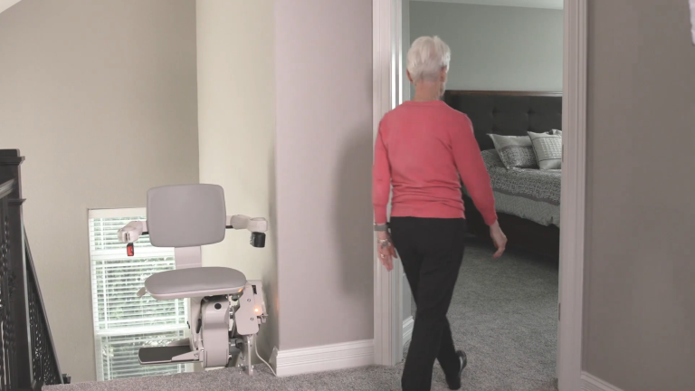 Bruno Elite curved stair lift