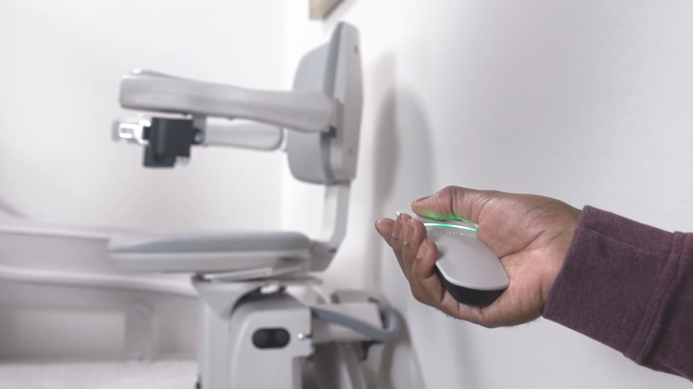 Bruno Elite curved stair lift