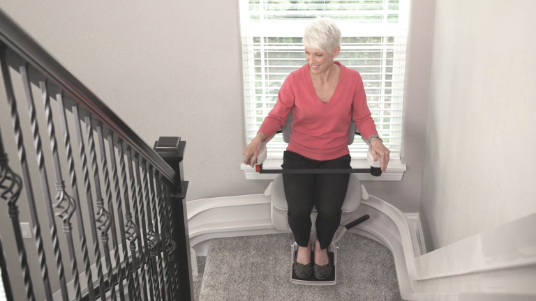 Bruno Elite curved stair lift